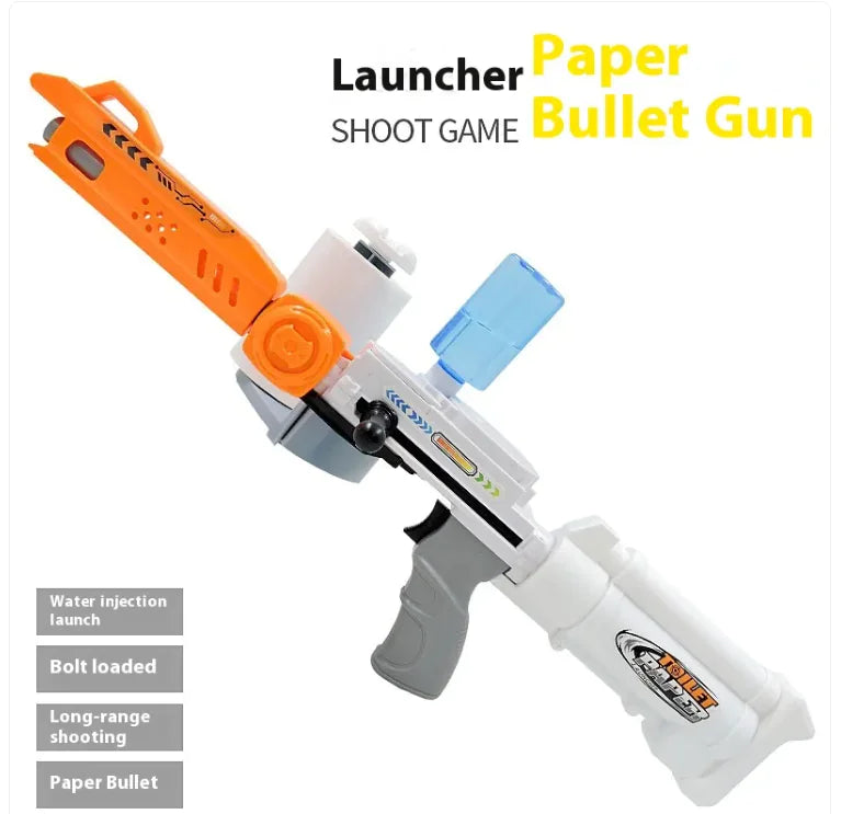 Paper Bullet Toy